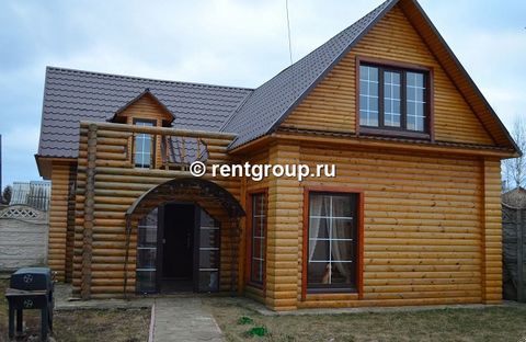 Lot number 19733 We offer for rent 2- storey house of 180 m (log) on a plot of 15 acres in a private courtyard, on the outskirts of the city of Tver. On the ground floor is a kitchen with all necessary appliances. Dining with a large table, TV, DVD, ...